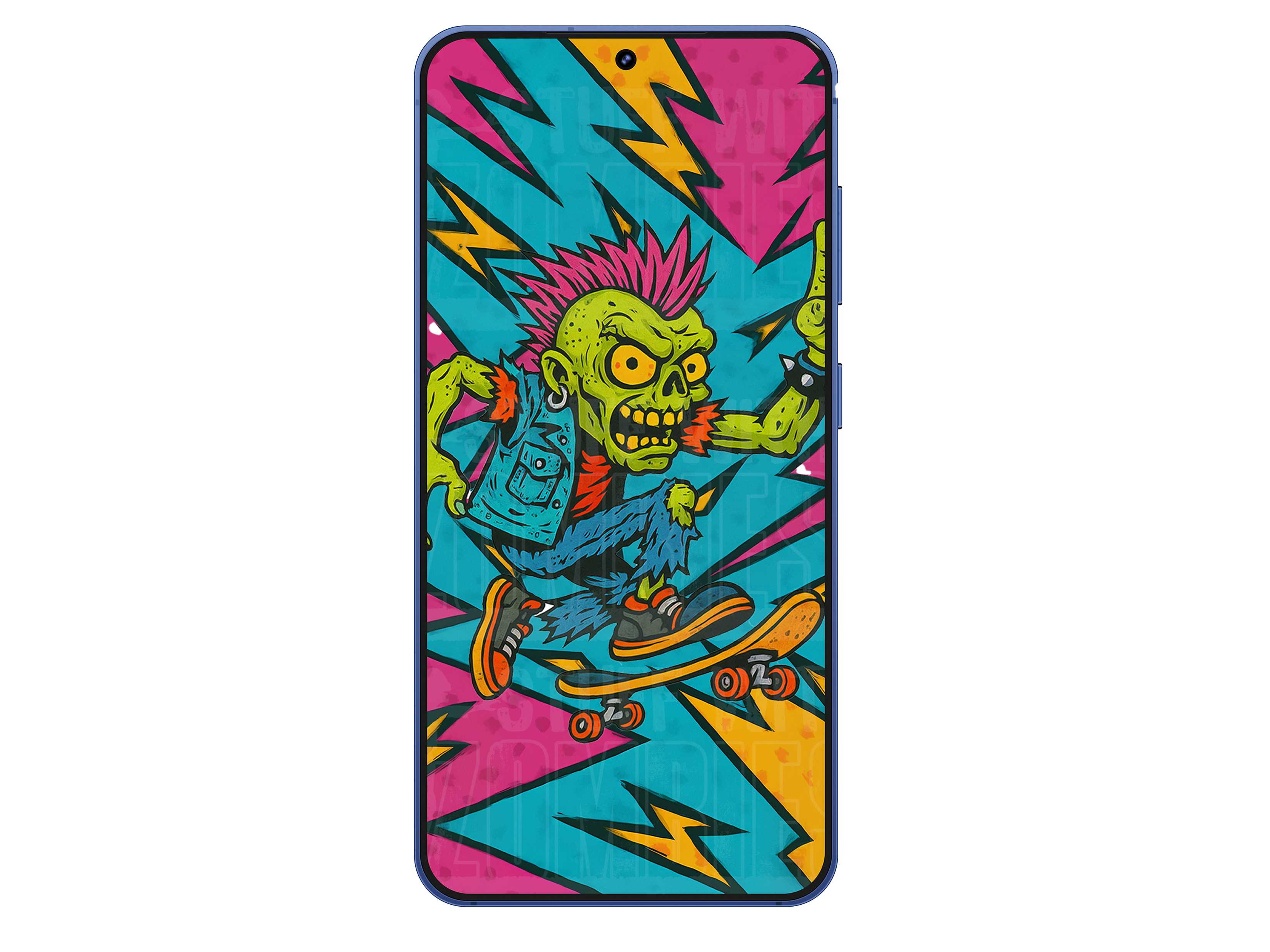 Cute zombie wallpaper, dynamic movement, wonderland wallpaper, stuff with zombies, zombie art