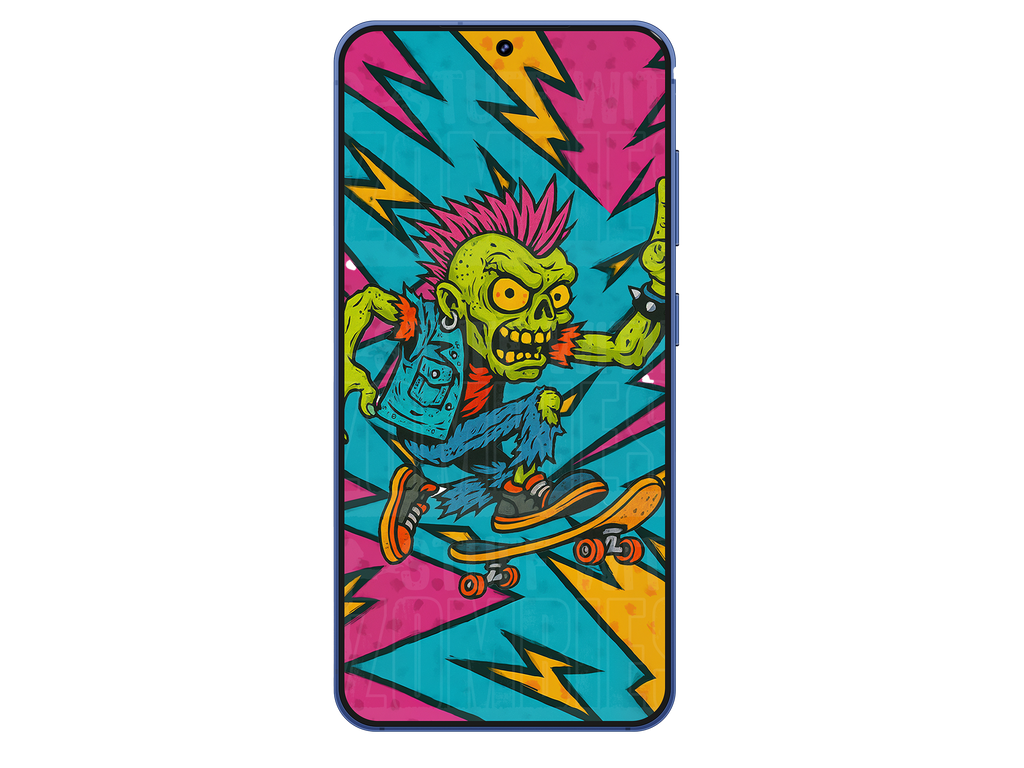 Cute zombie wallpaper, dynamic movement, wonderland wallpaper, stuff with zombies, zombie art