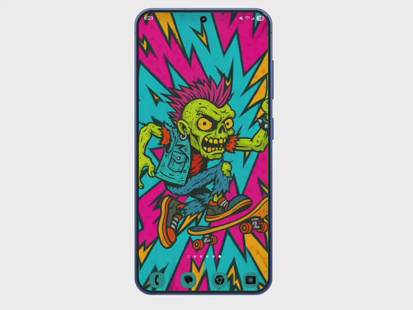 Dynamic moving wallpaper for Good Lock Wonderland | Stuff with Zombies | Cute Zombie Wallpaper