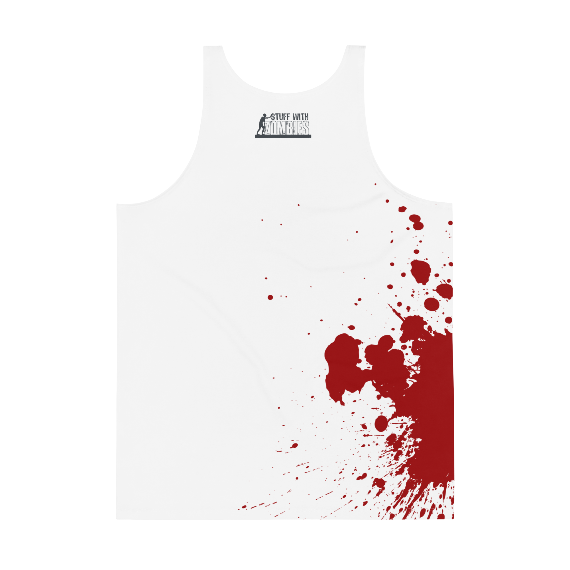 Zombie Bite Blood Stain Graphic Tee