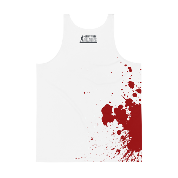 Zombie Bite Blood Stain Graphic Tee