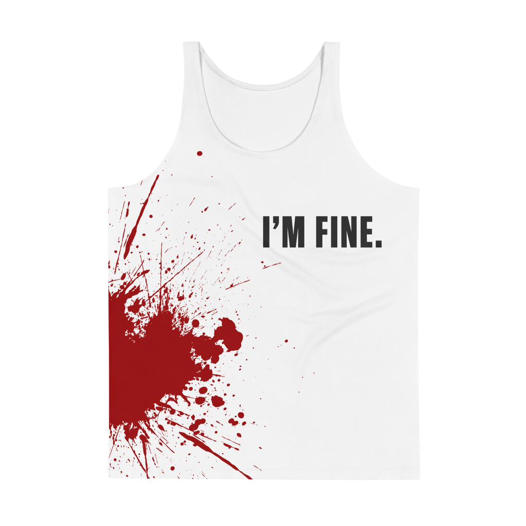 Zombie Bite Blood Stain Graphic Tee