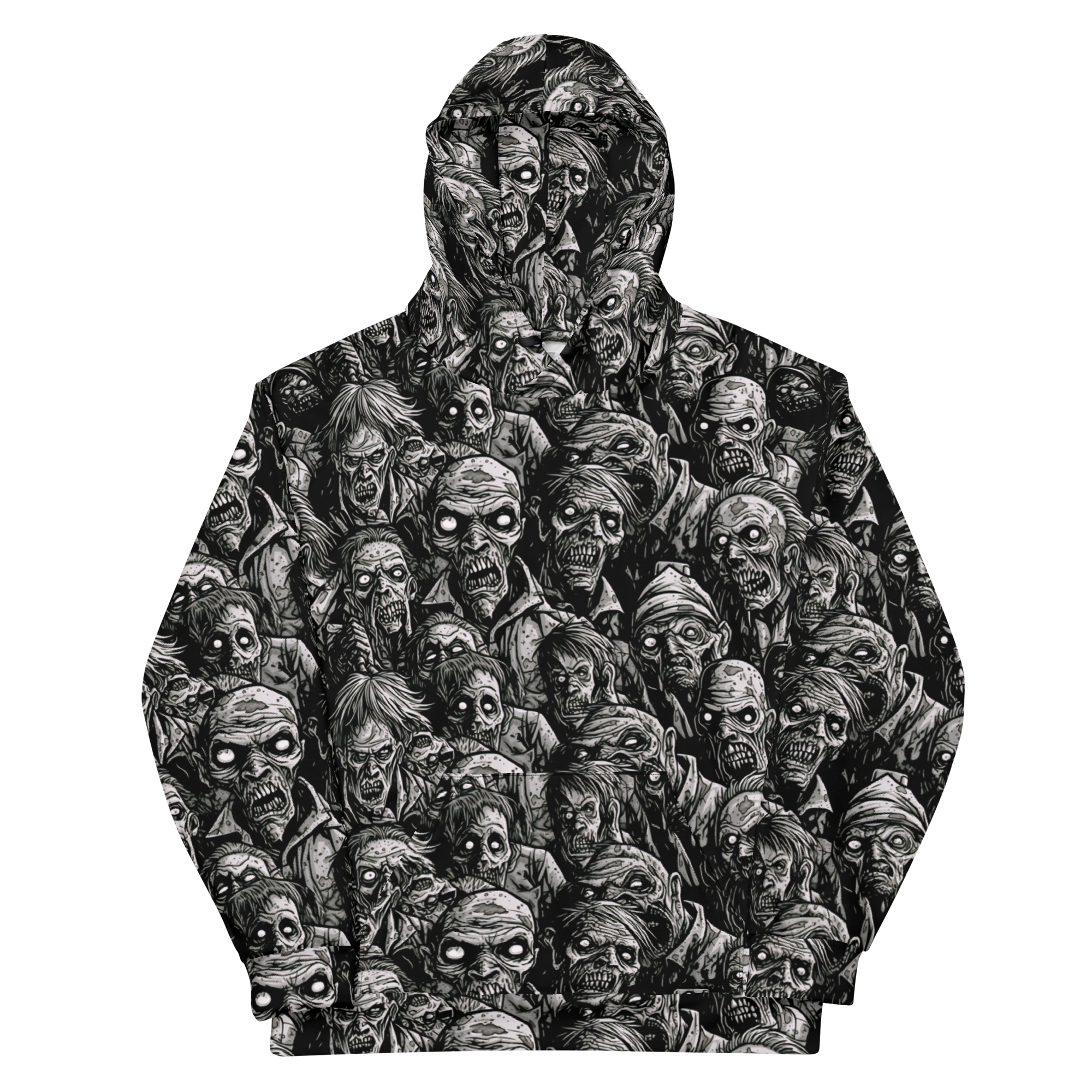 Comic Book Zombie Invasion Hoodie