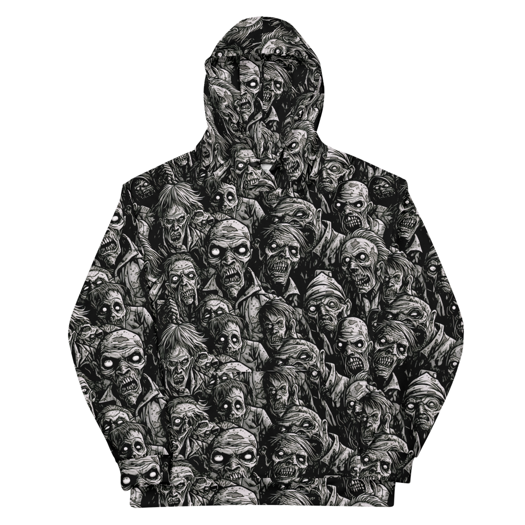 Comic Book Zombie Invasion Hoodie