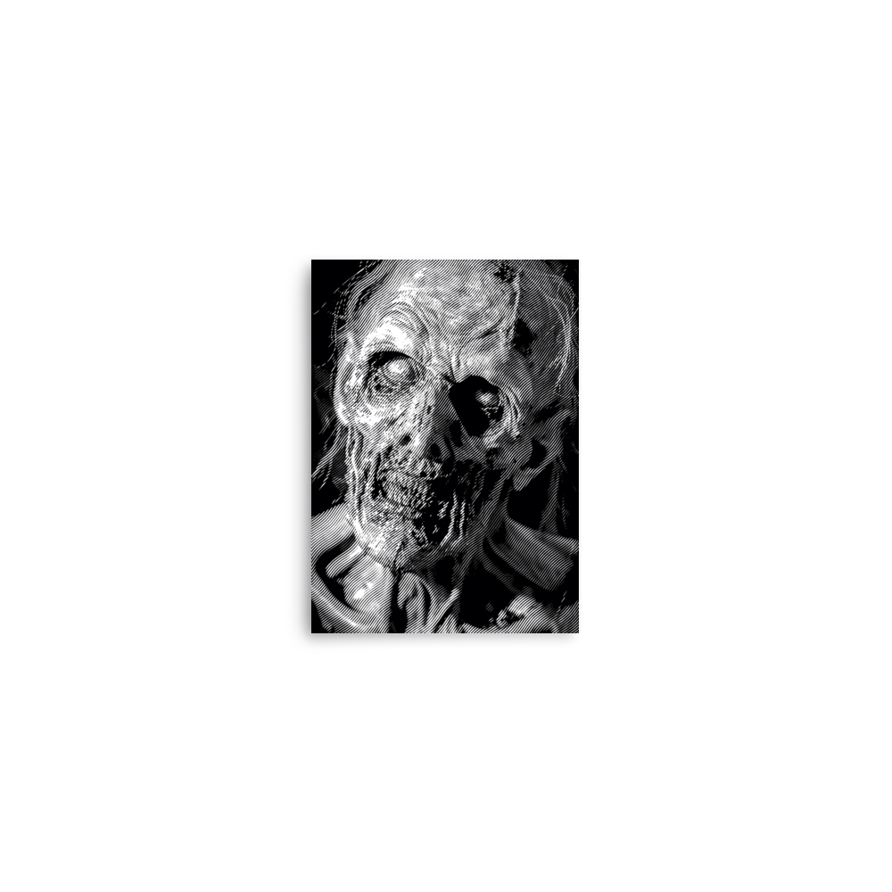 Halftone Zombie Poster