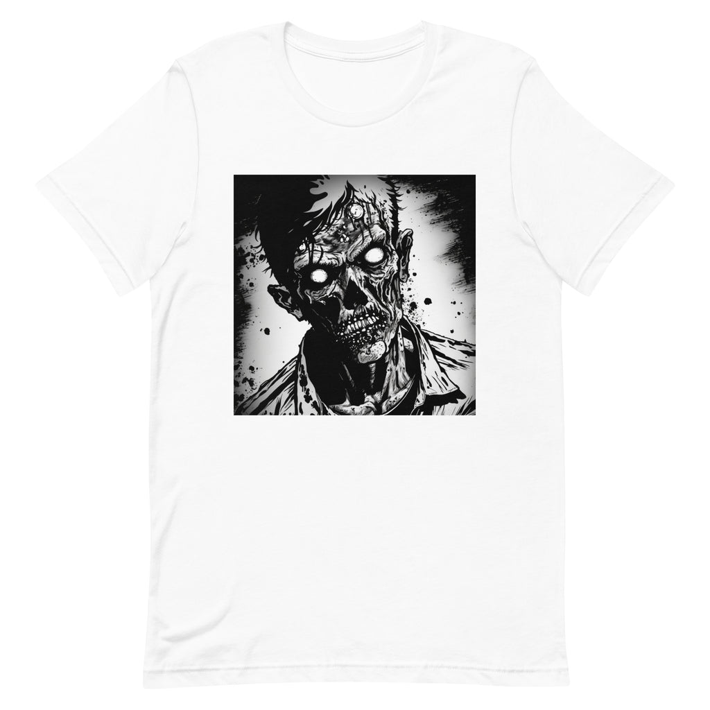 Black & White Zombie T Shirt