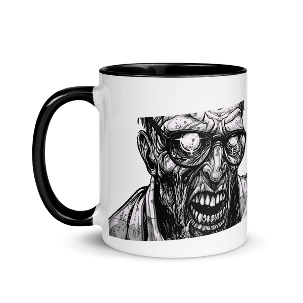 Angry Anime Zombies Mug with Color Inside